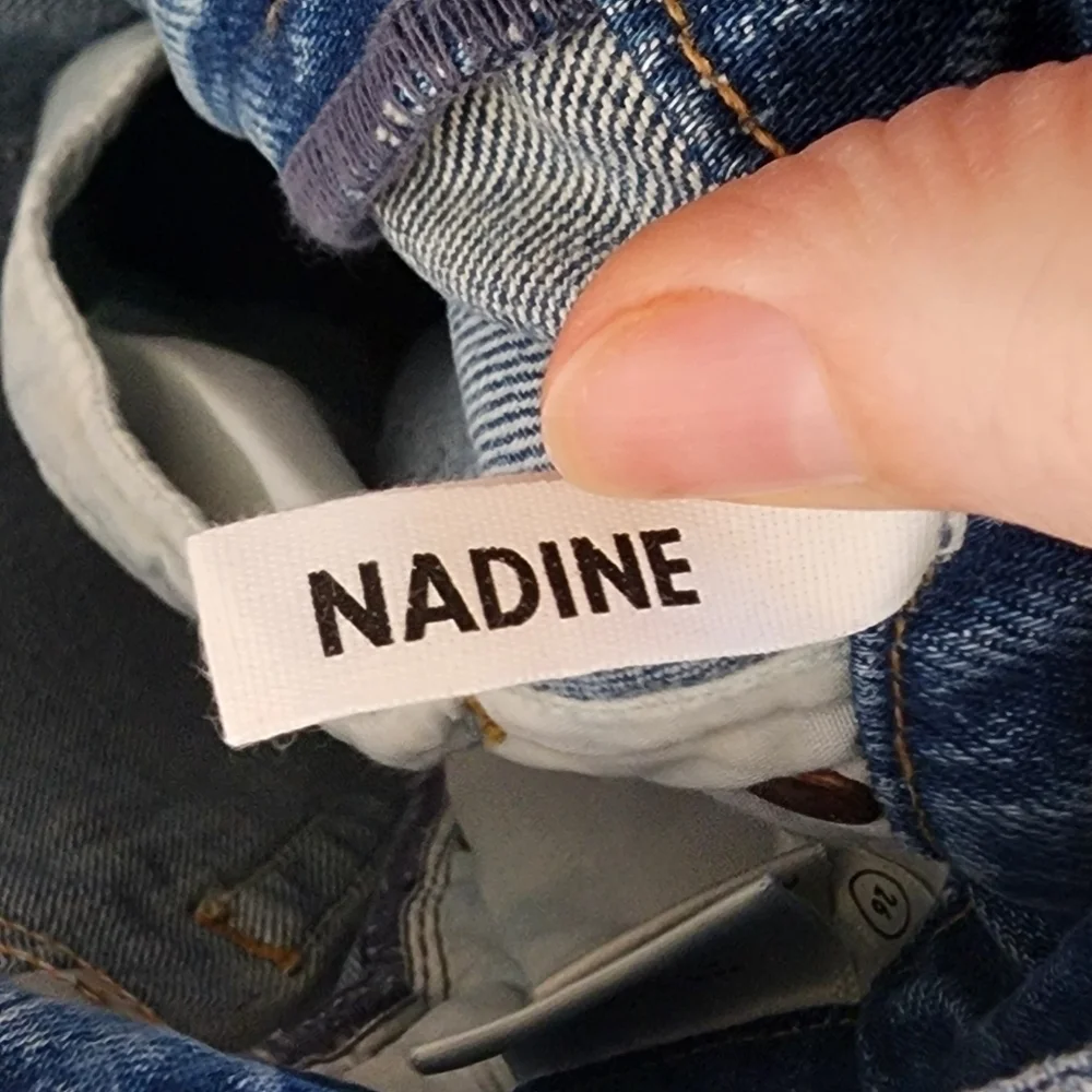 GRLFRND Now You Know Nadine Fold Down Jeans 26